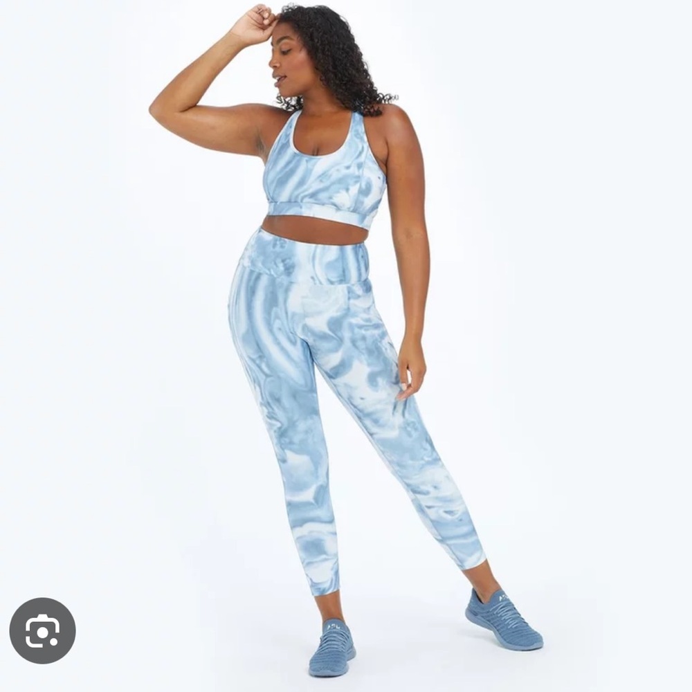 Summersalt The Do-It-All High Rise 7/ 8 Leggings in slate marble
